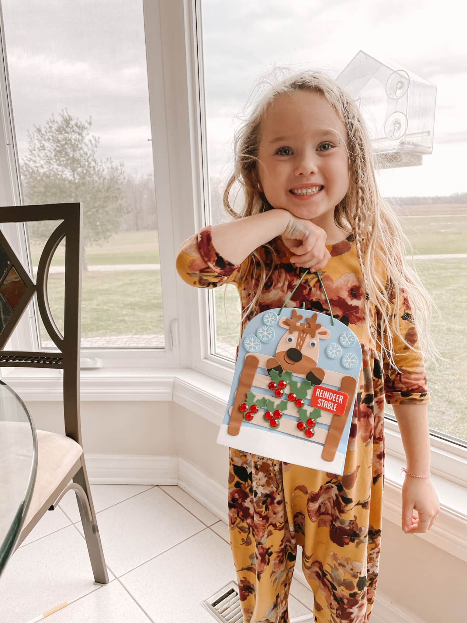 Family Christmas crafting fun